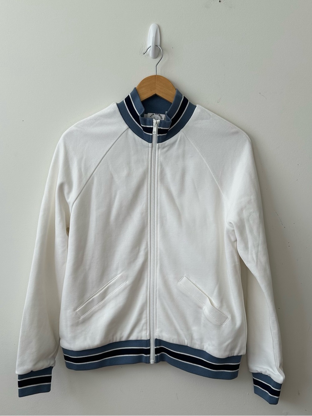The Upside Bounce Quinn Tennis Jacket White Full Zip White XS